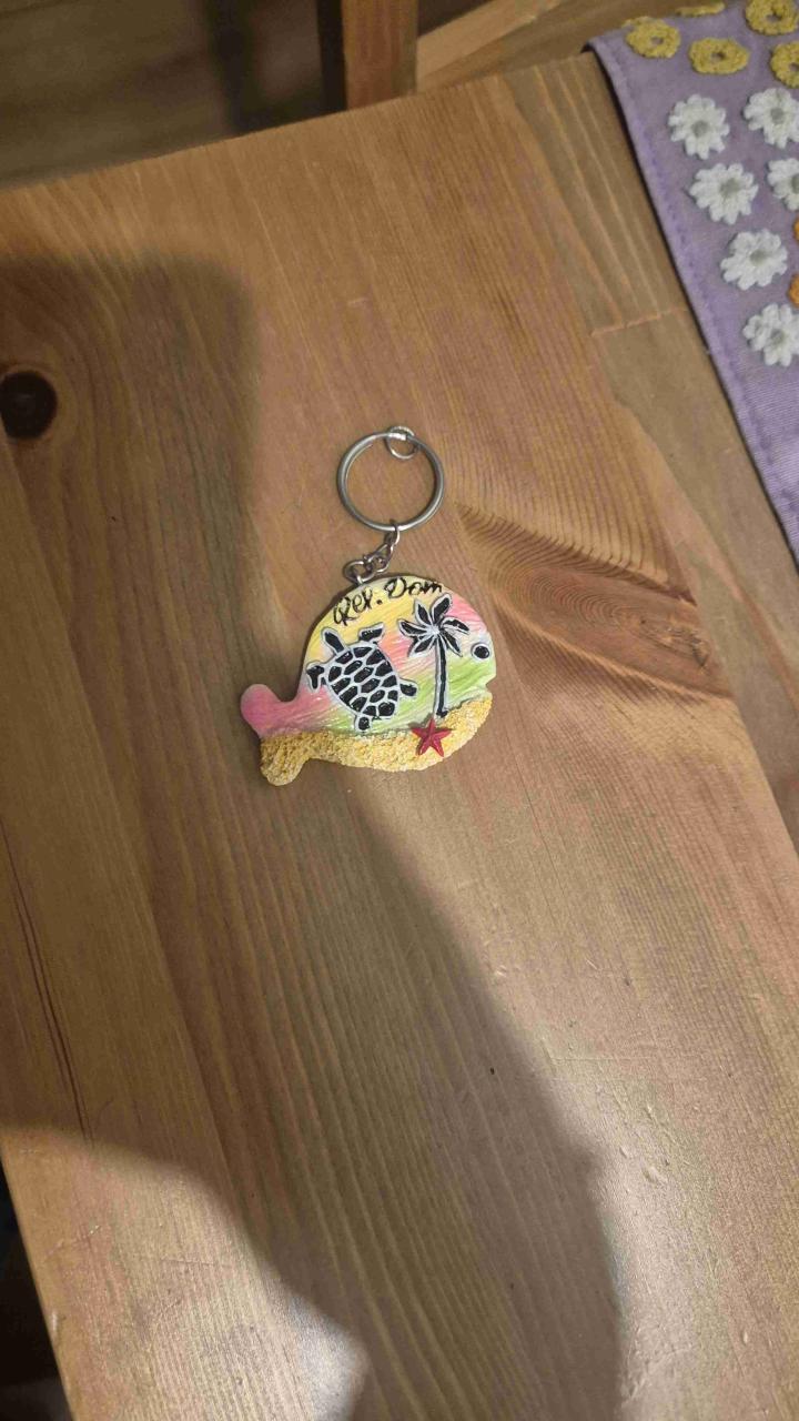 Llavero decorativo caribeño - miniatura 1