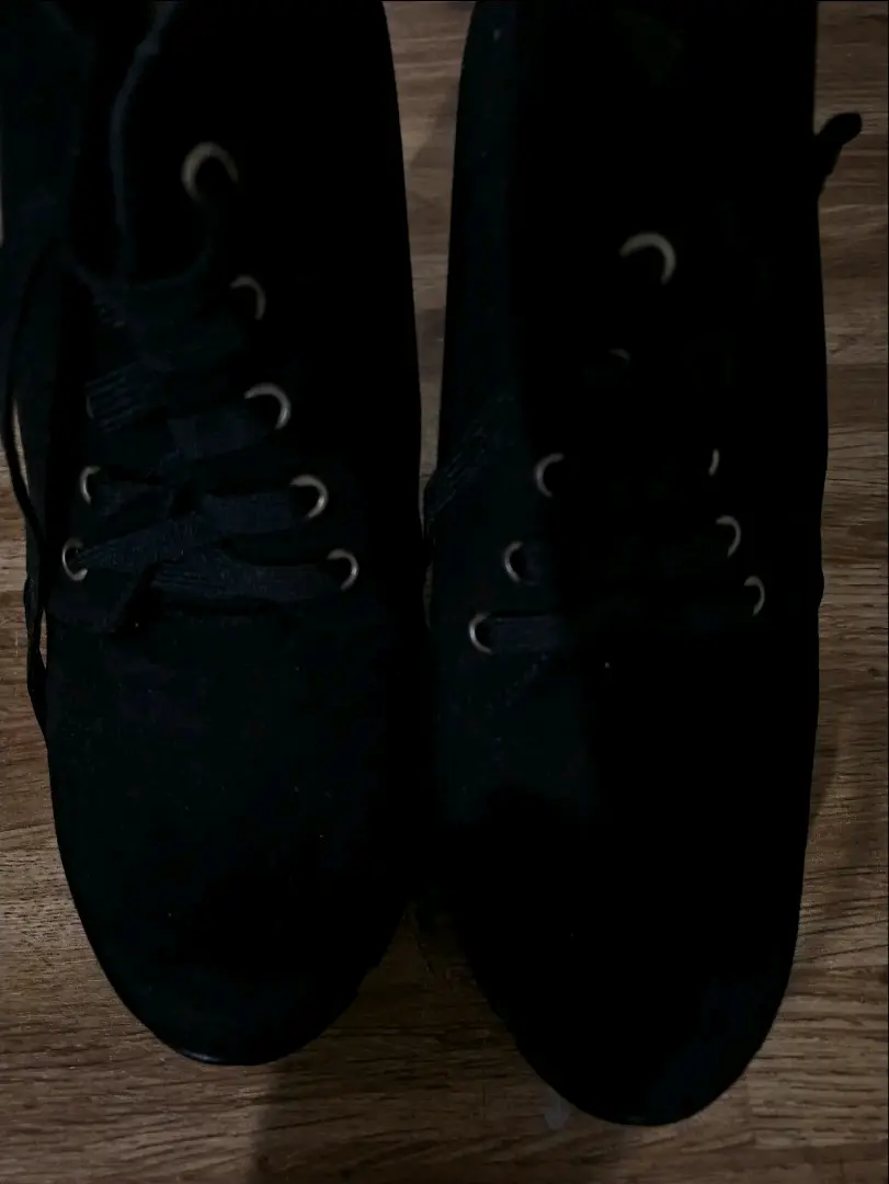 Botines negros de gamuza - miniatura 2