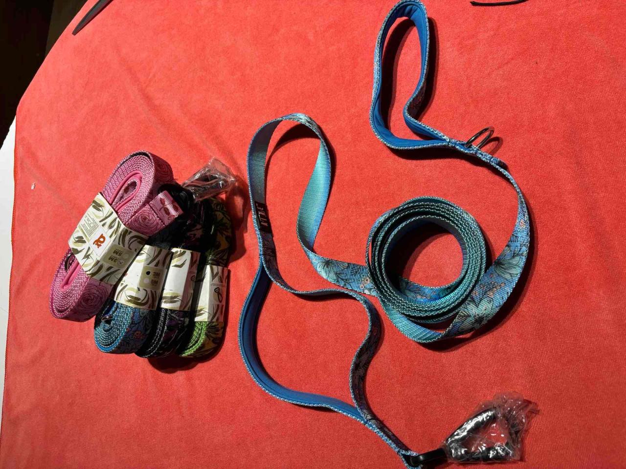 Correas para perro coloridas de 3 metros de largo - miniatura 1