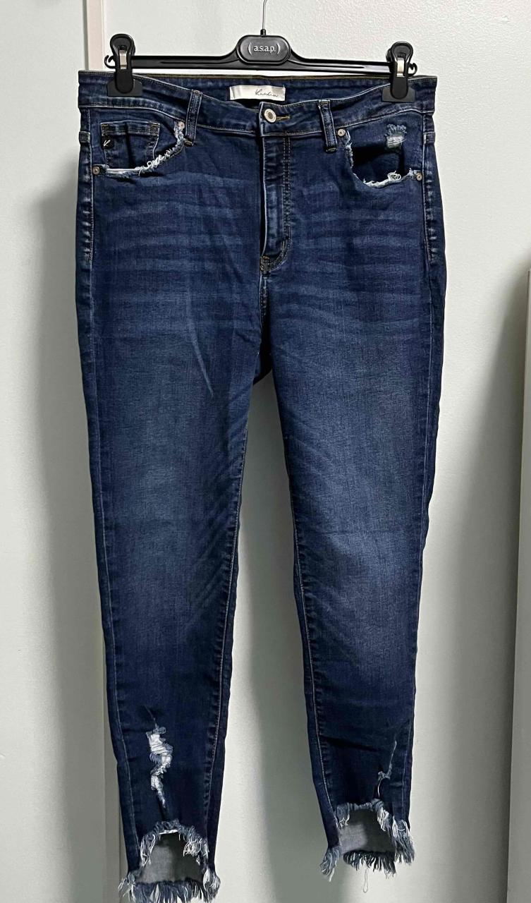 Jeans azul desgastados - miniatura 1