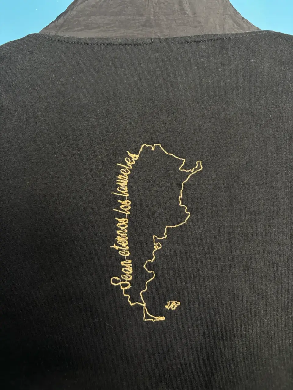 Polerón artesanal de Argentina talla S nuevo - miniatura 3