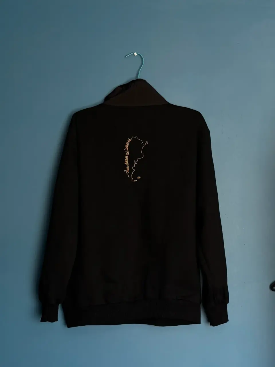 Polerón artesanal de Argentina talla S nuevo - miniatura 4