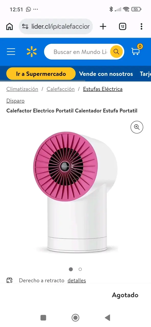 Mini calentador de escritorio - miniatura 4