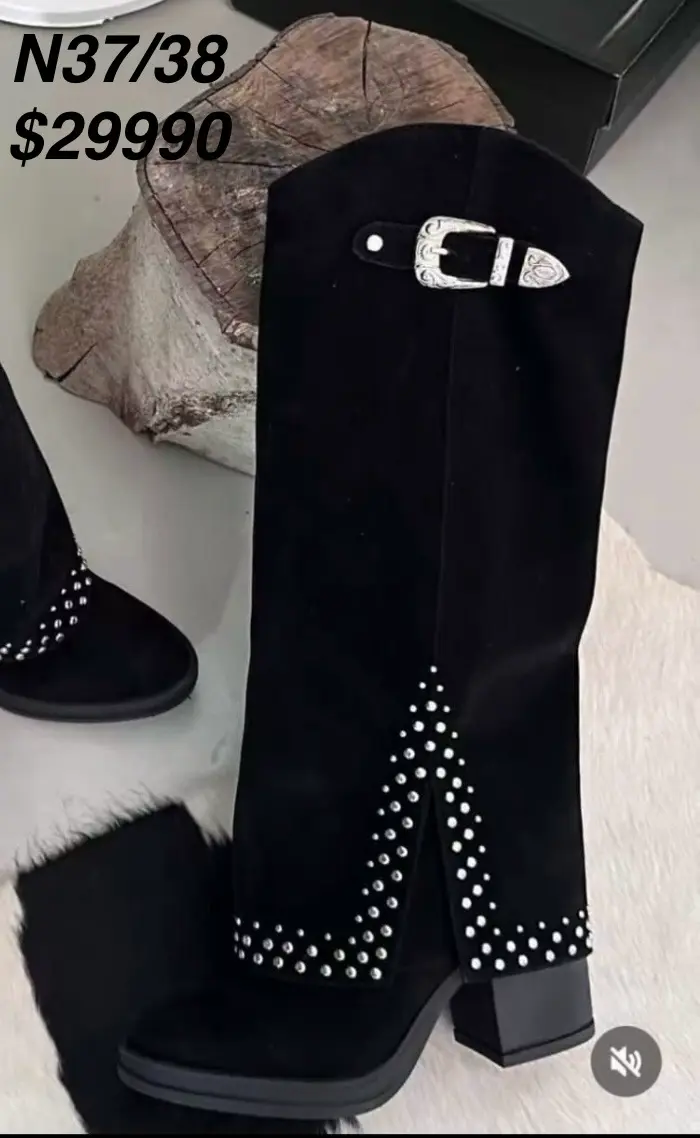 Botas de cuero camel estilo casual - miniatura 5