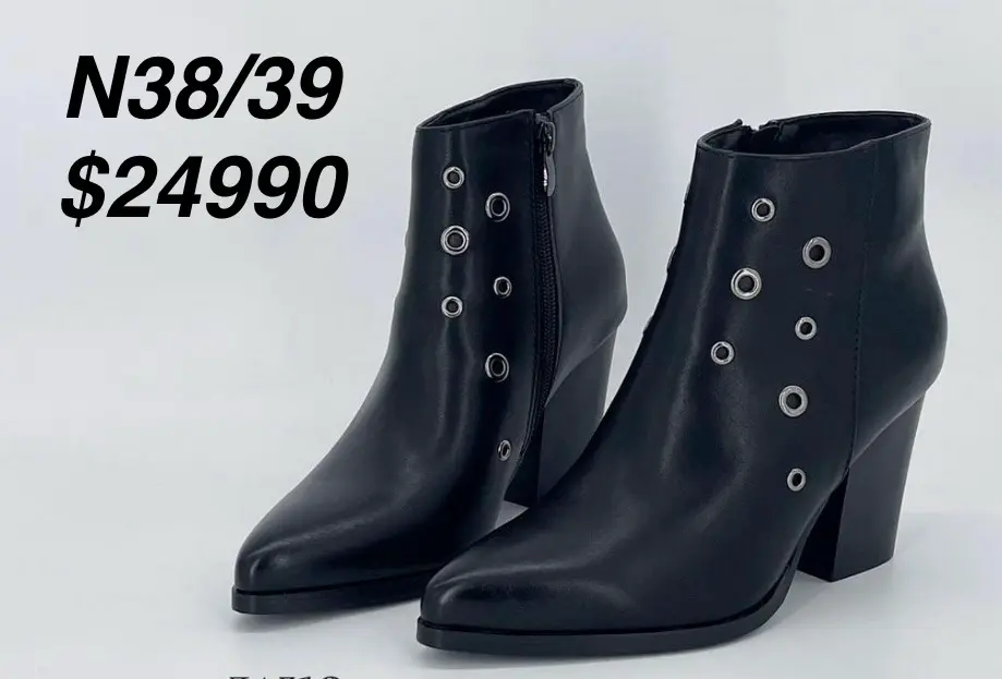 Botas de cuero camel estilo casual - miniatura 6