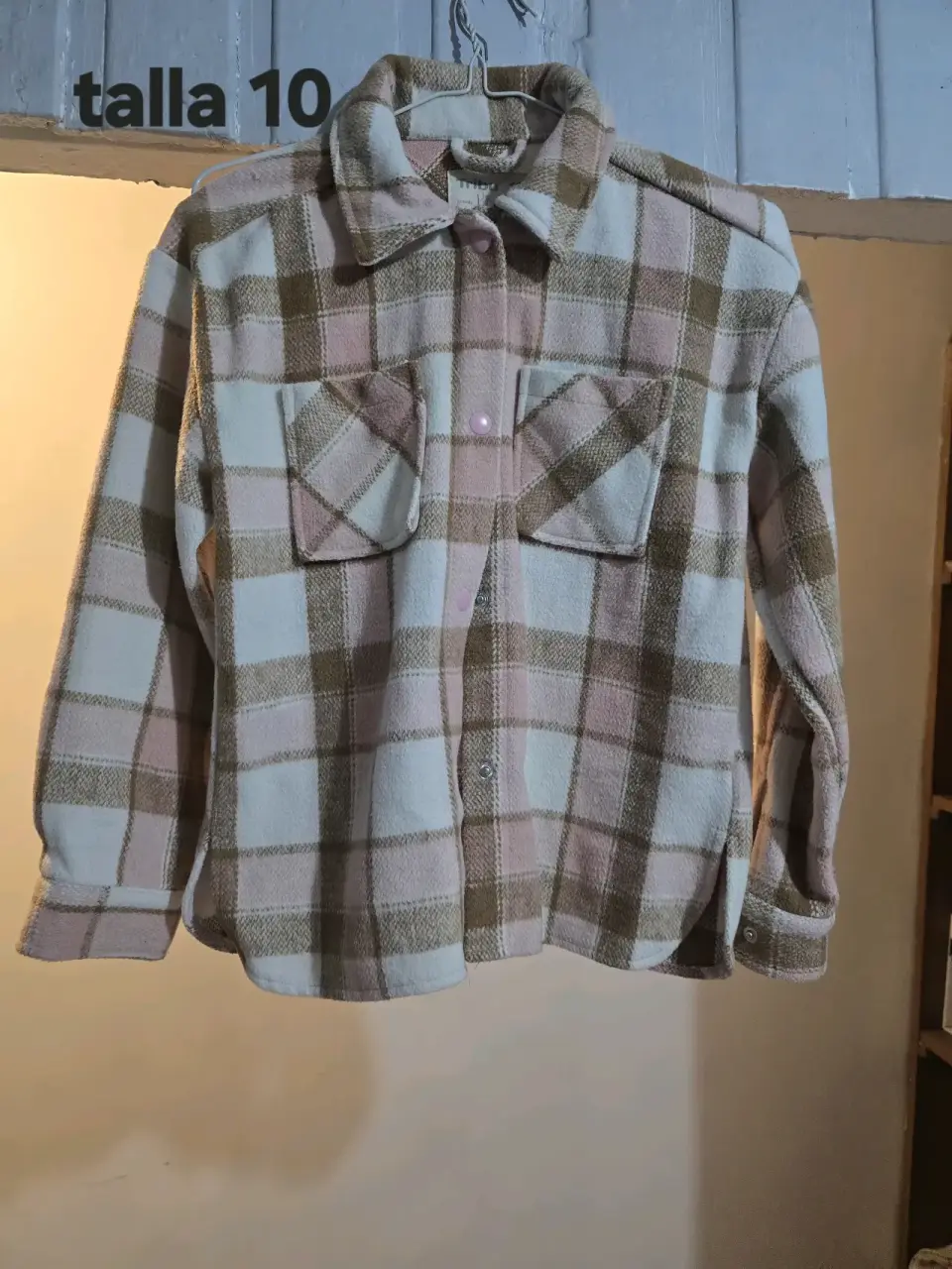 Camisa de franela a cuadros