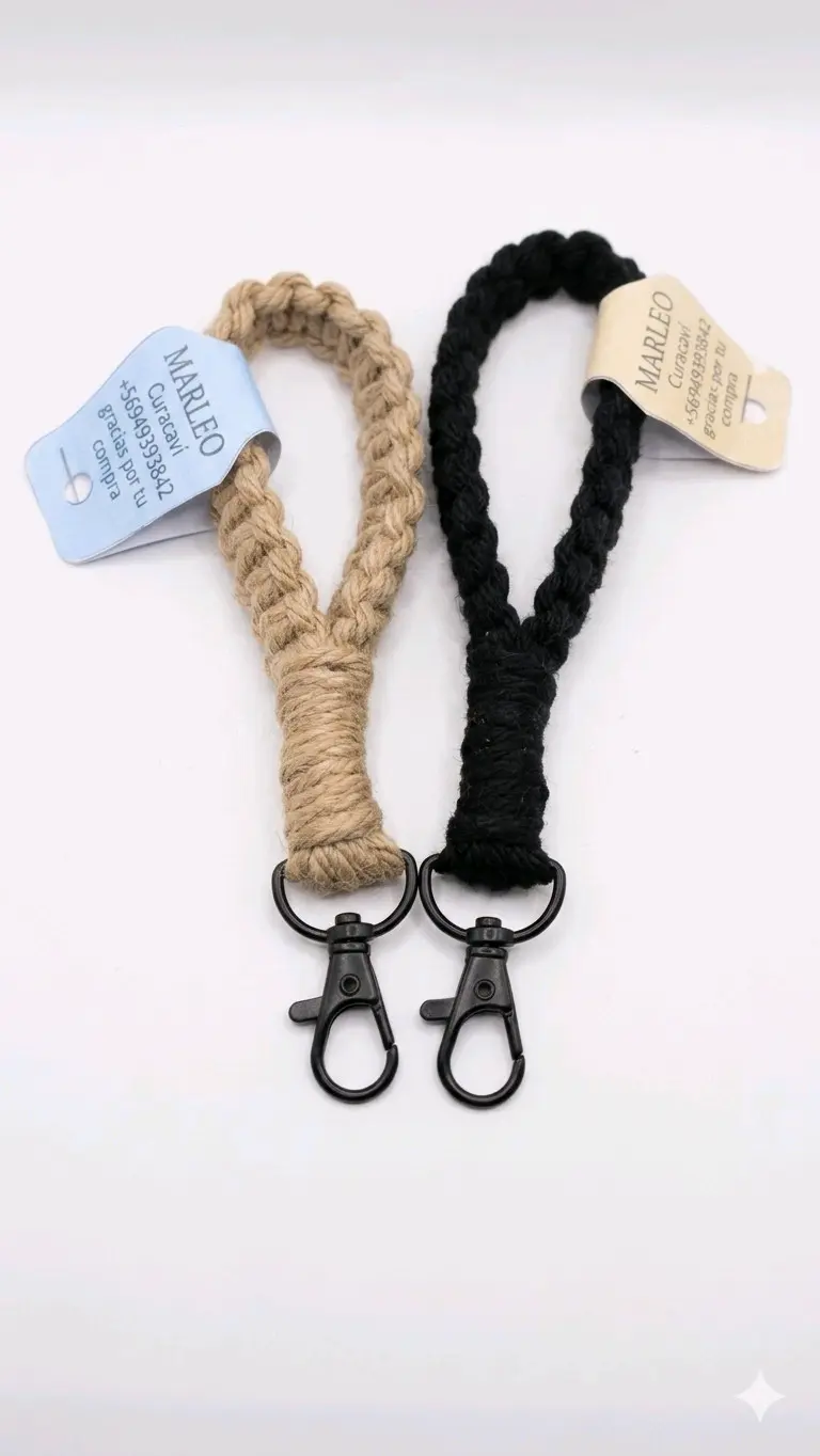 Llaveros de macrame - miniatura 1