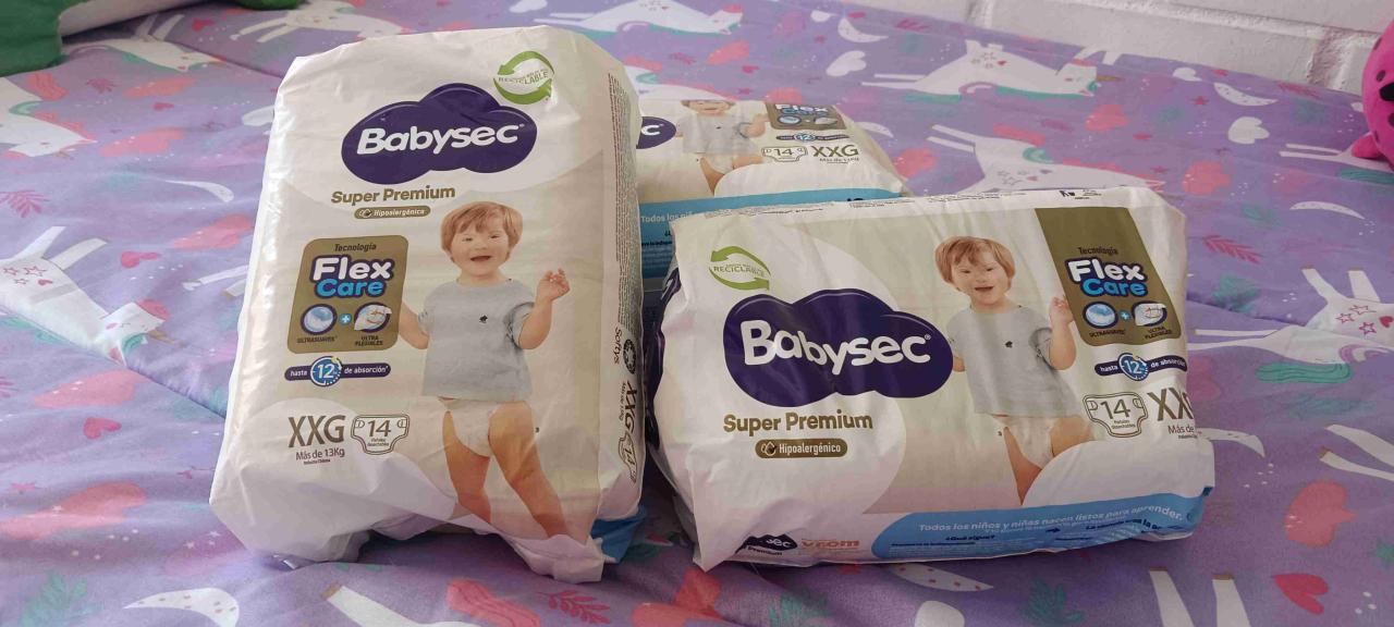 Pañales Babysec Super Premium XXG - miniatura 2