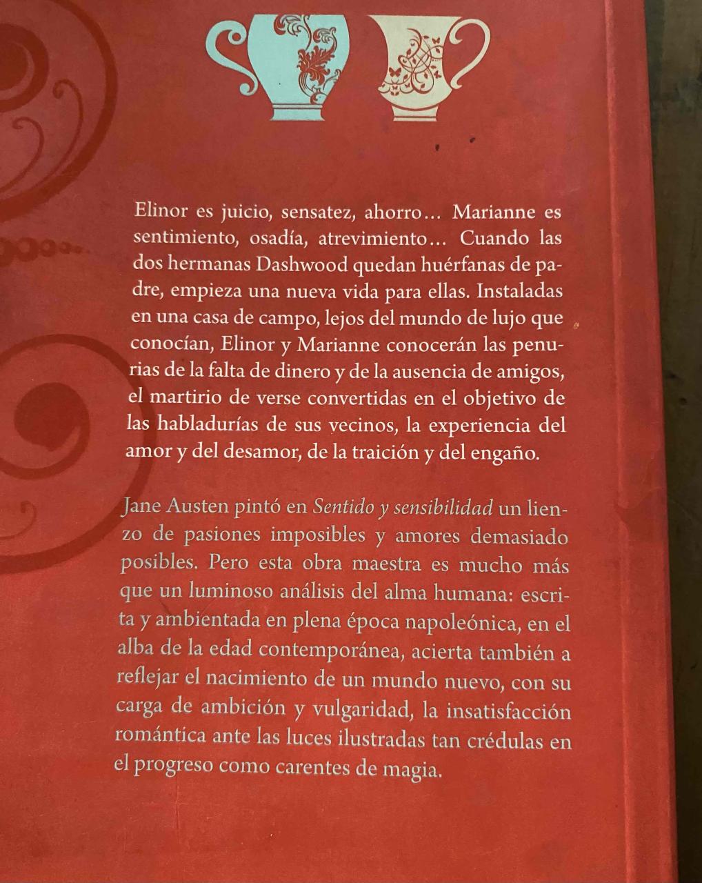 Libro Sentido y Sensibilidad de Jane Austen - miniatura 3
