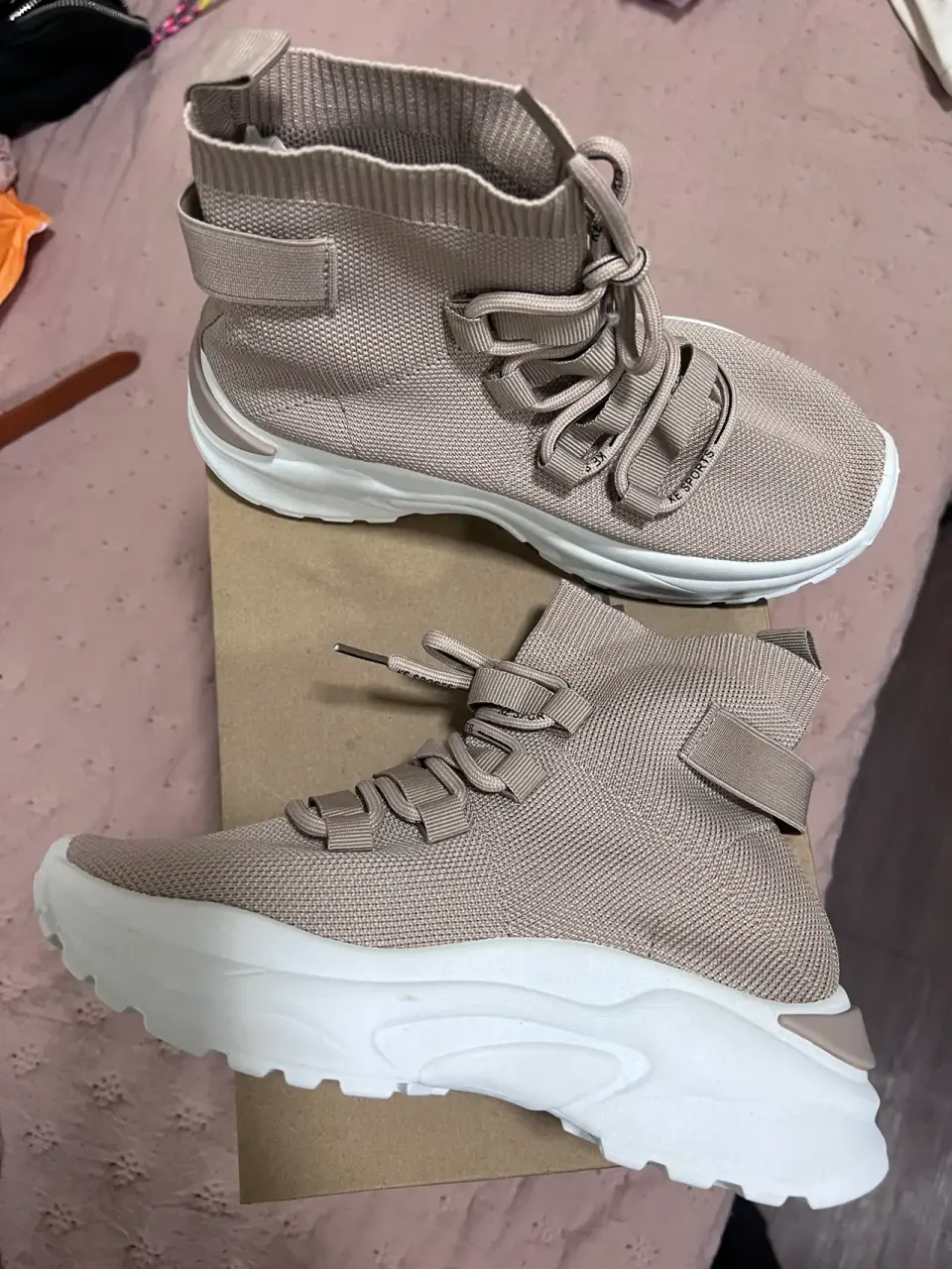 Zapatillas deportivas beige - miniatura 3