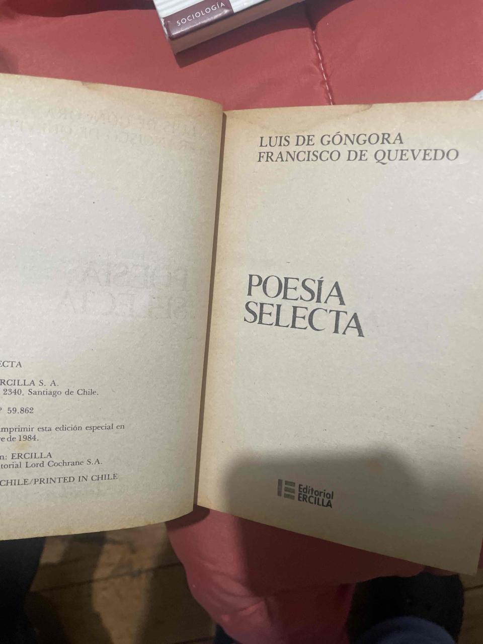 Poesía Selecta de Góngora y Quevedo - miniatura 2