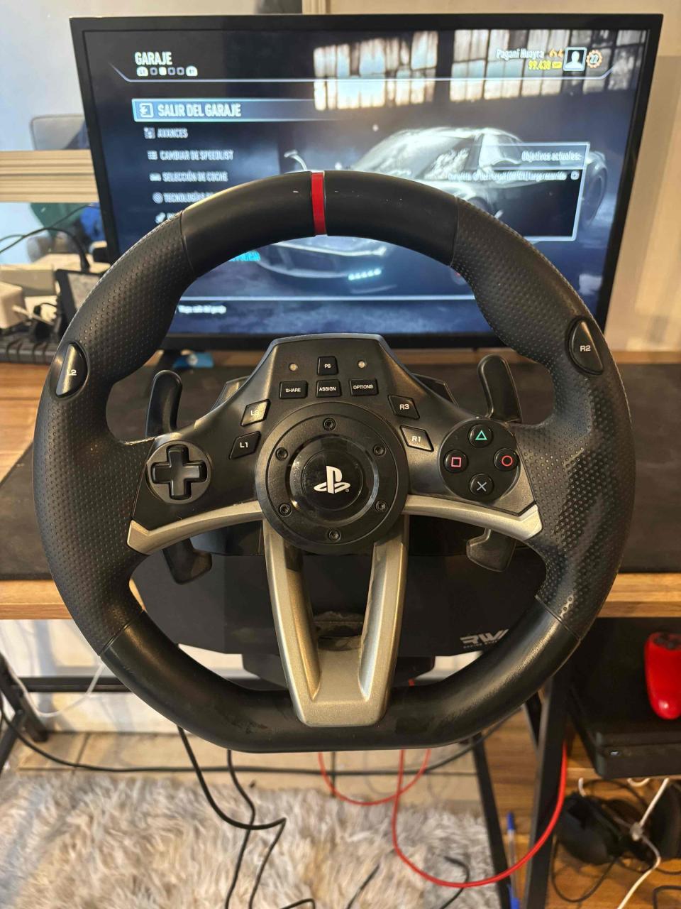 Volante hori racing wheel apex - miniatura 1