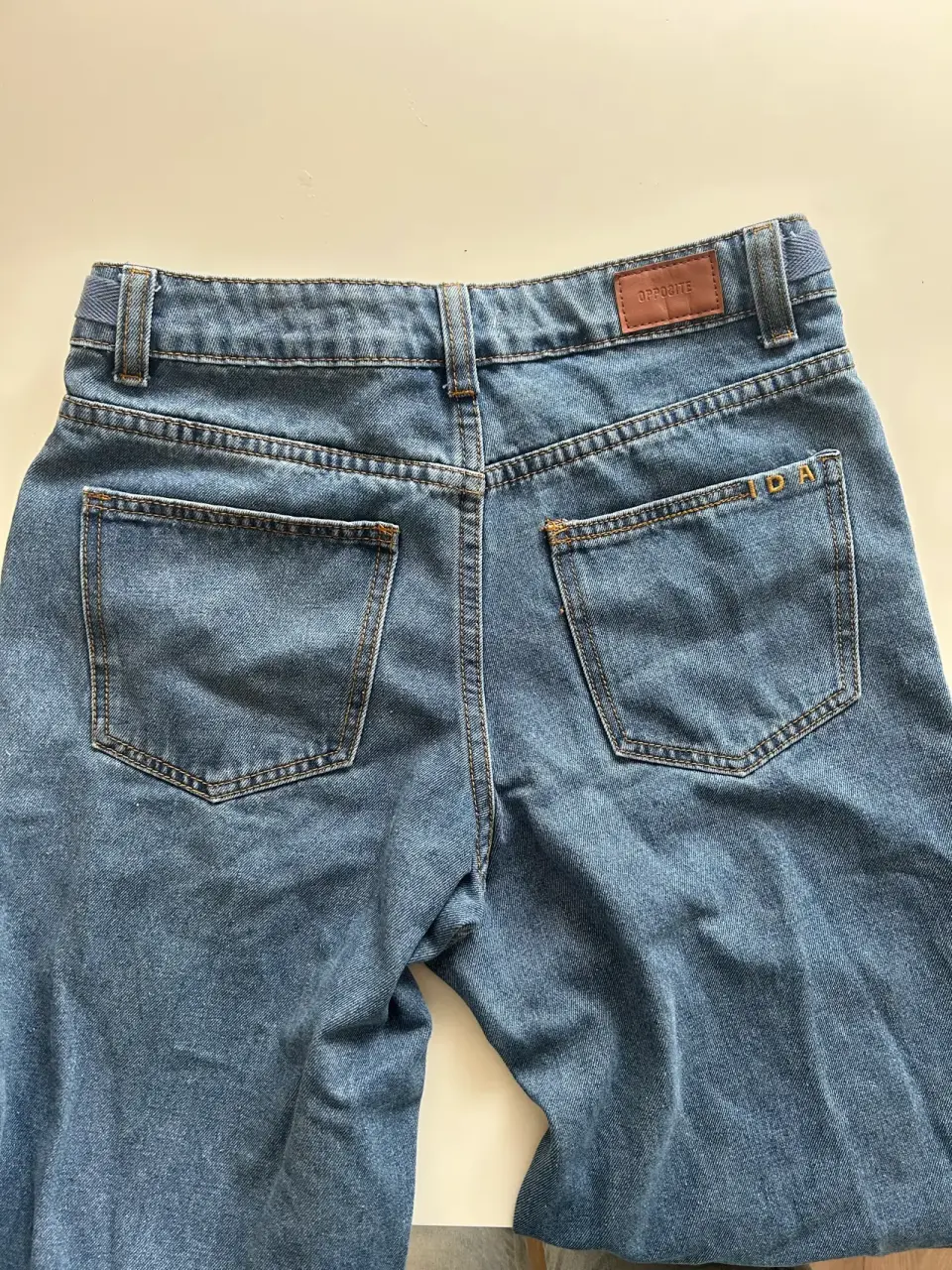 Jeans azul rasgados balloon 38 - miniatura 3