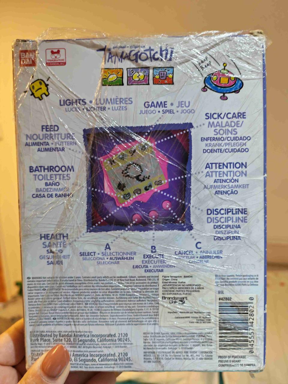 Tamagotchi original con baterías - miniatura 2