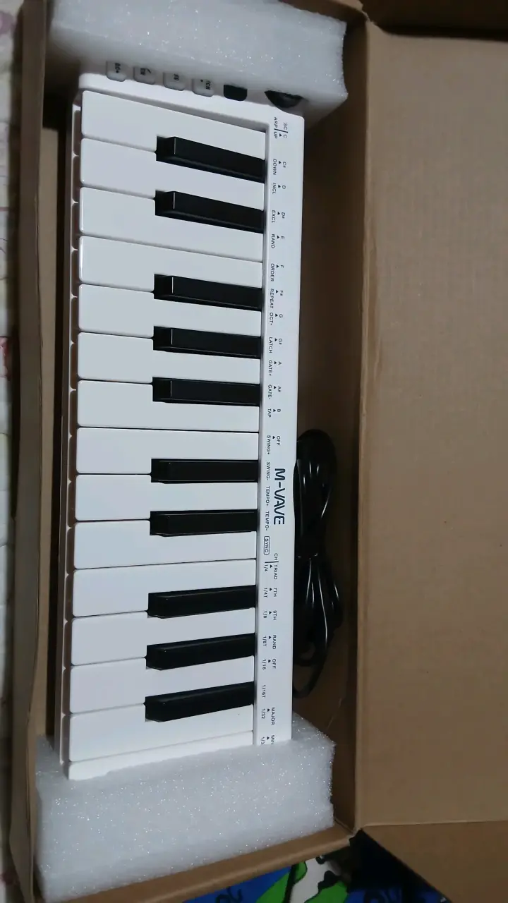 Teclado MIDI M-Wave SMK-25 Mini - miniatura 3
