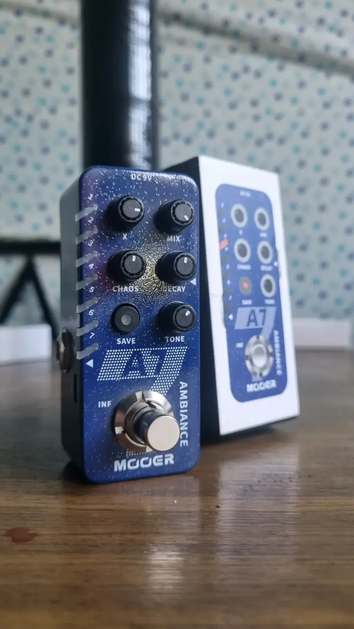 Pedal Reverb Mooer A7 - miniatura 2