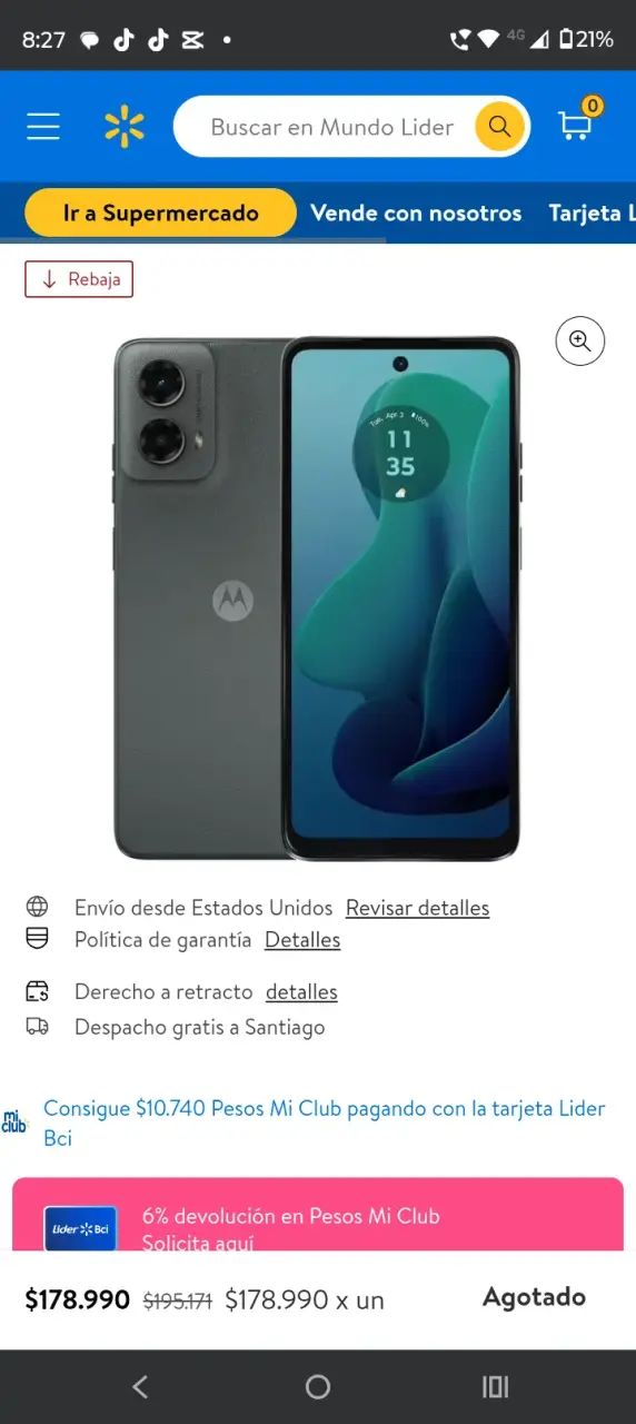 Motorola Moto G 5G smartphone - miniatura 4