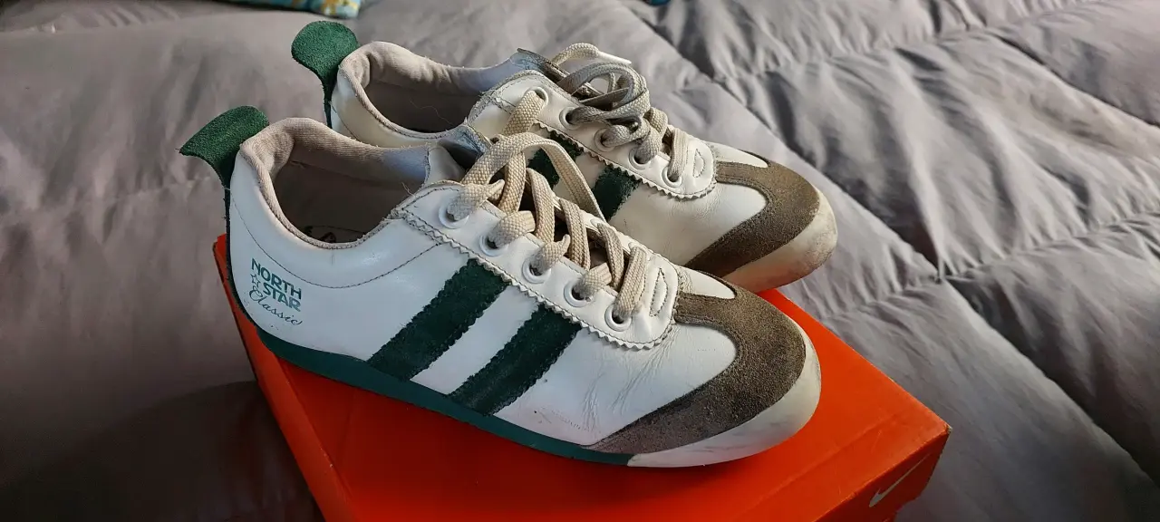 Zapatillas North Star blancas y verdes