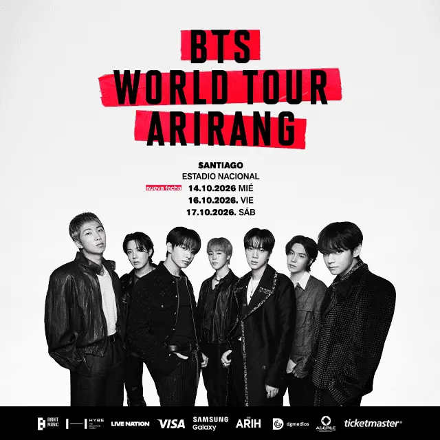 Entrada BTS World Tour Santiago