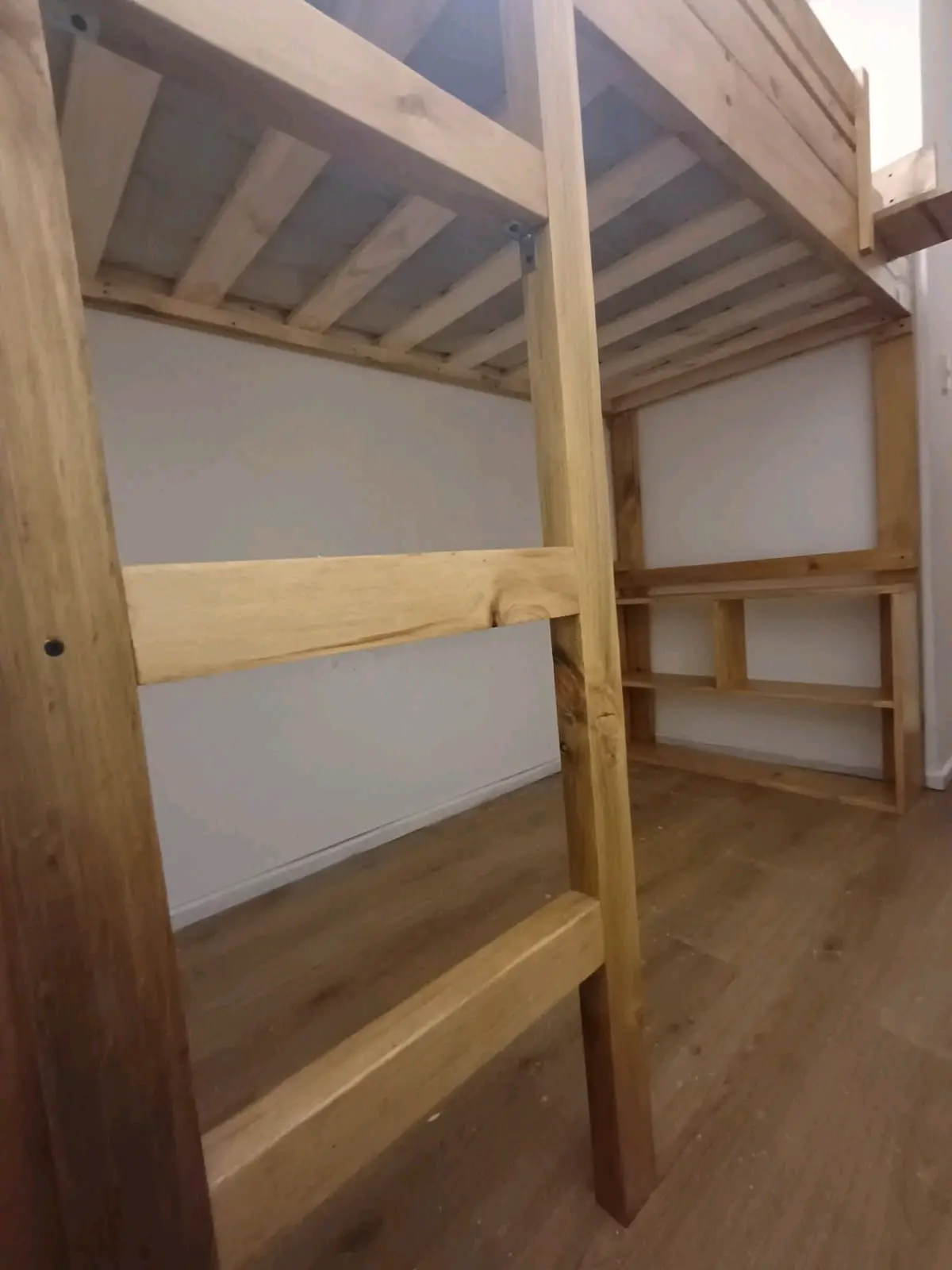 Cama loft de madera - miniatura 1