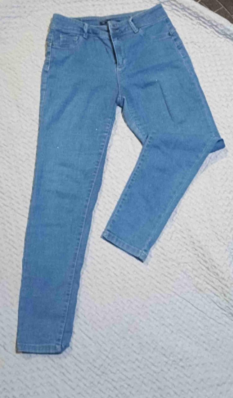Jeans azul casual mujer