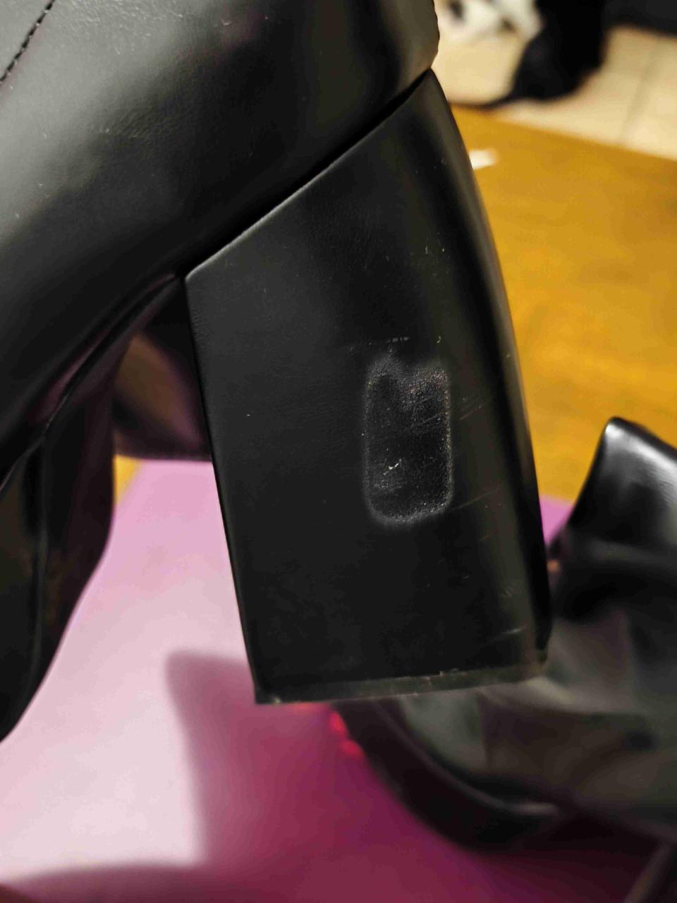 Botas negras de plataforma talla 37 - miniatura 4
