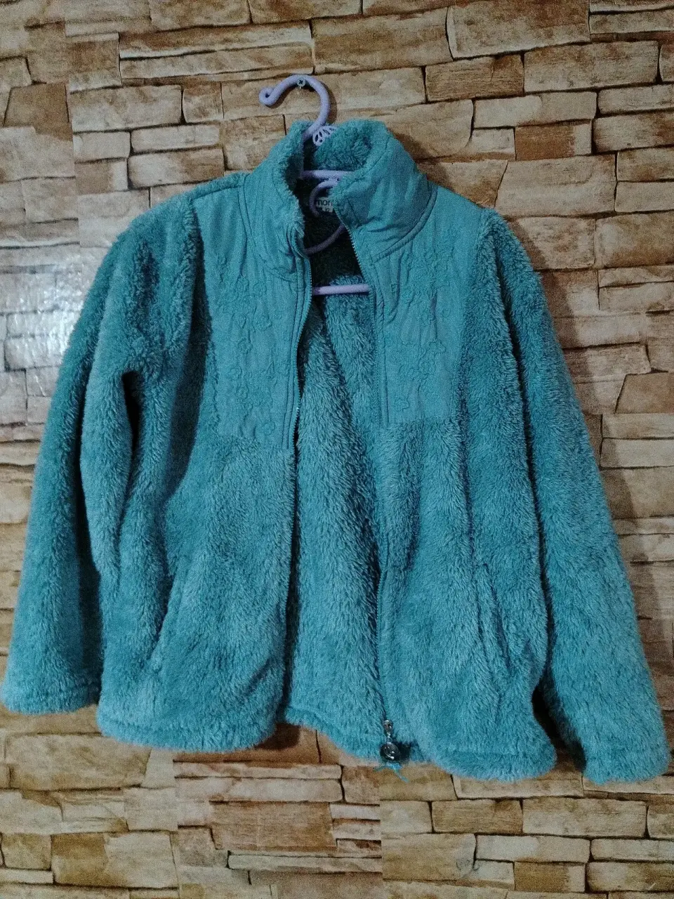 Chaqueta polar verde talla 10 - miniatura 3