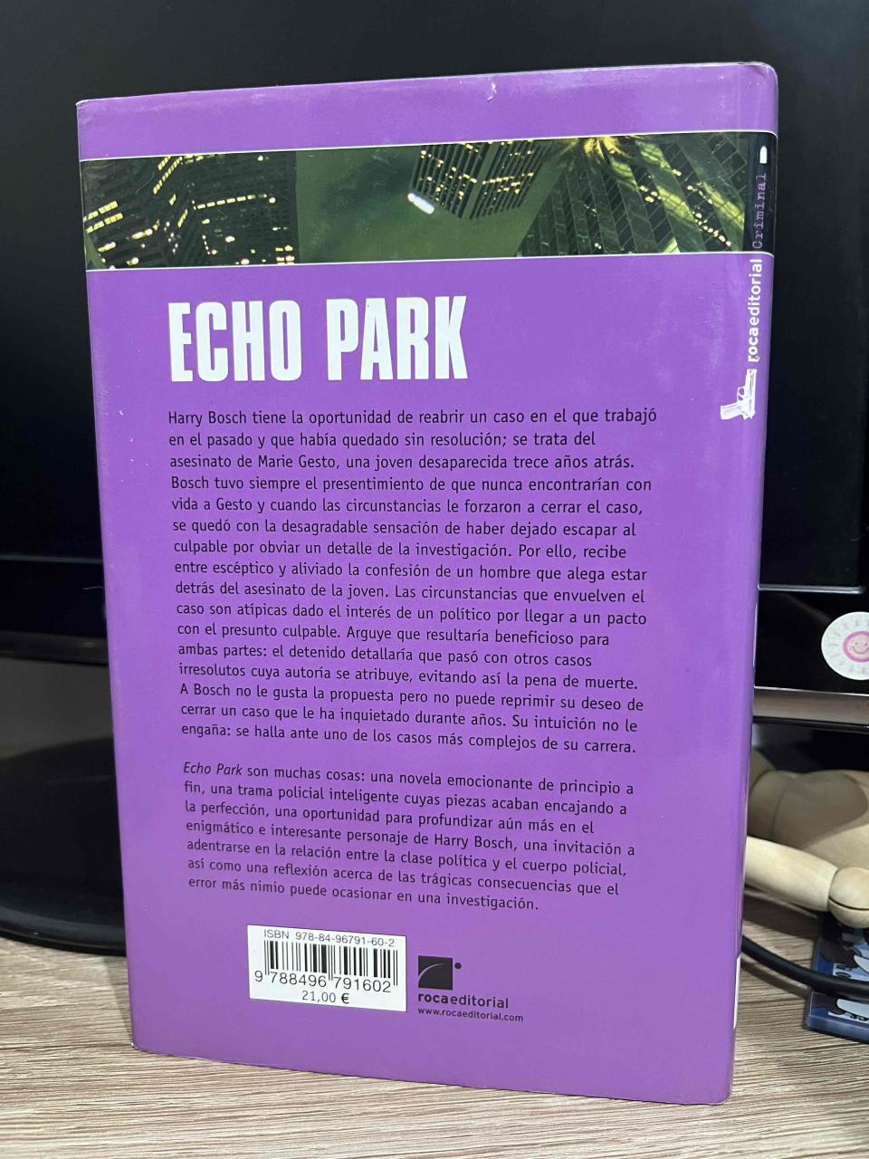 Libro 'Echo Park' de Michael Connelly - miniatura 2