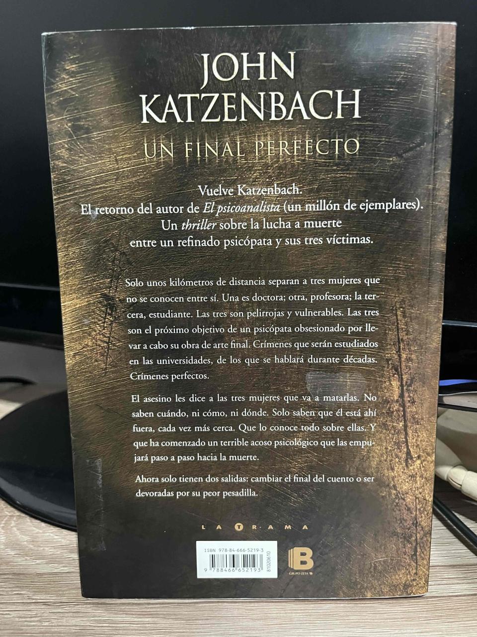Libro 'Un Final Perfecto' de John Katzenbach - miniatura 2