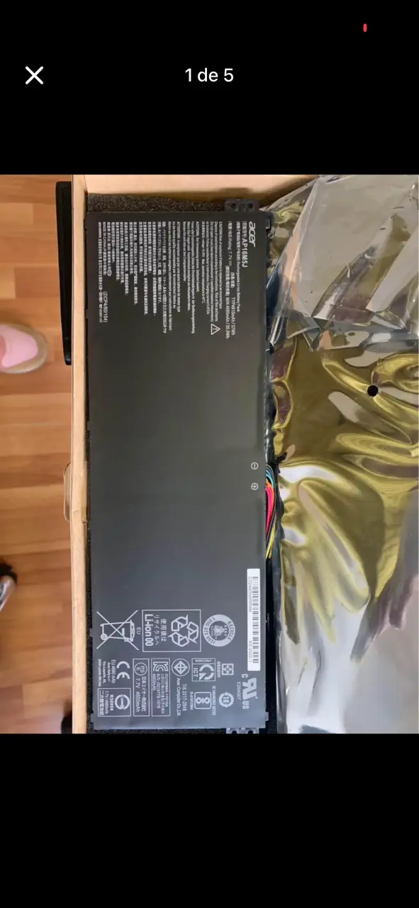 Batería Acer AP16M5J - miniatura 1