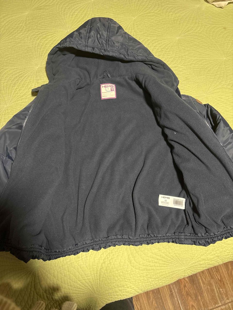 Chaqueta azul marino para niña  talla 12 - miniatura 2