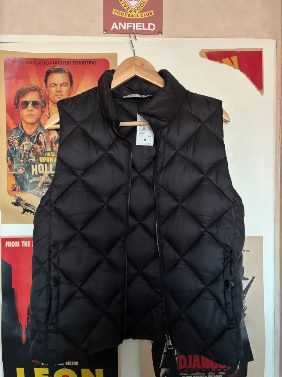 Chaqueta negra acolchada - miniatura 3