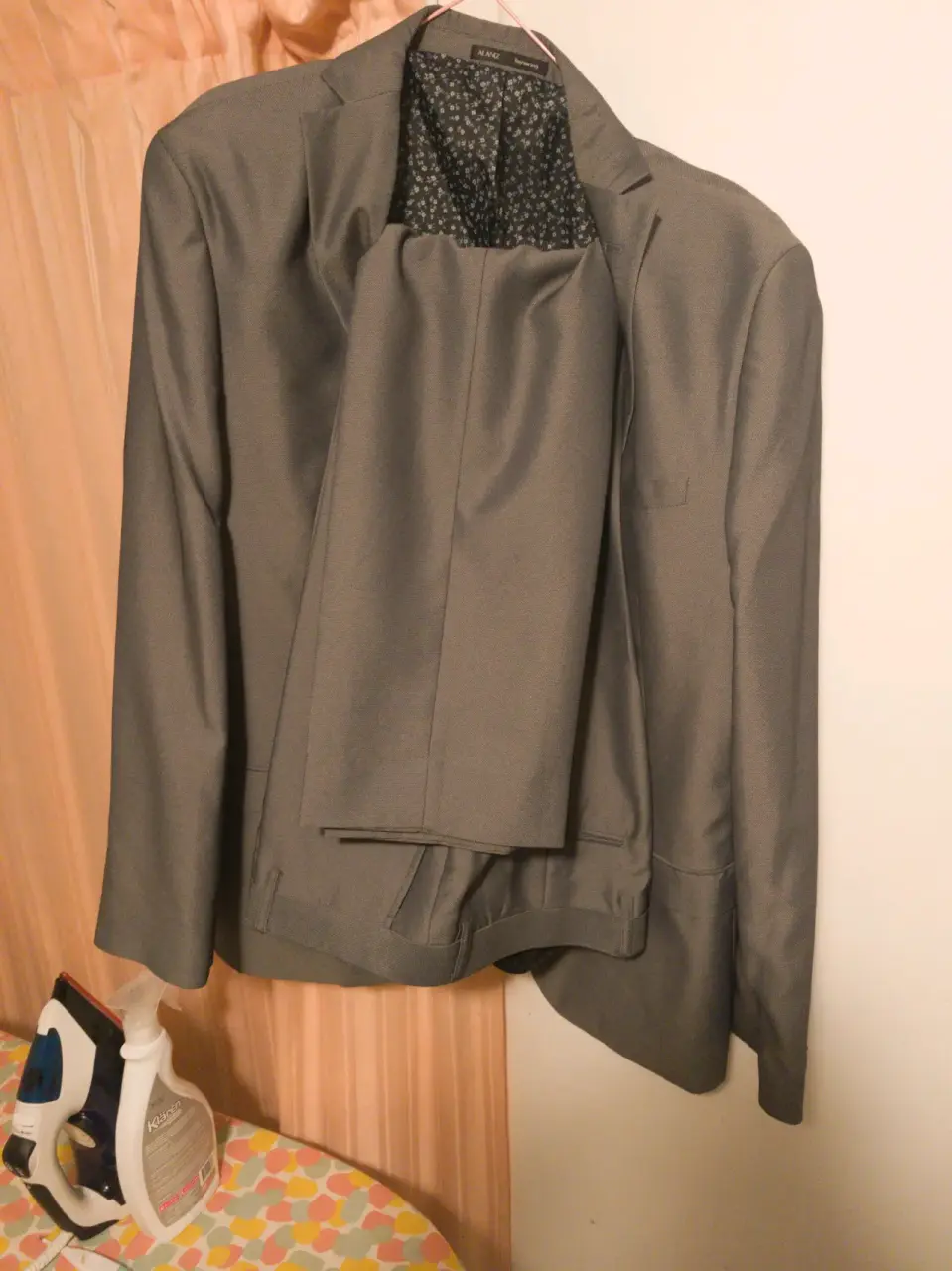 Blazer gris elegante - miniatura 3