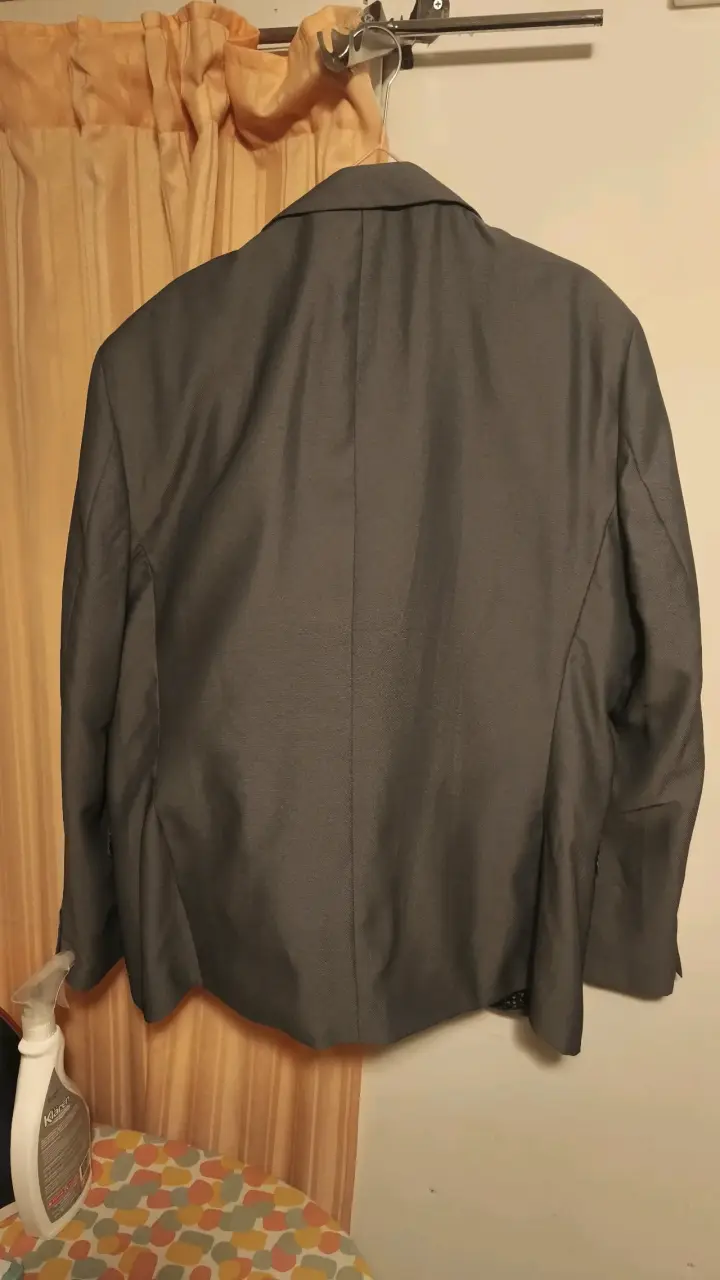 Blazer gris elegante - miniatura 4