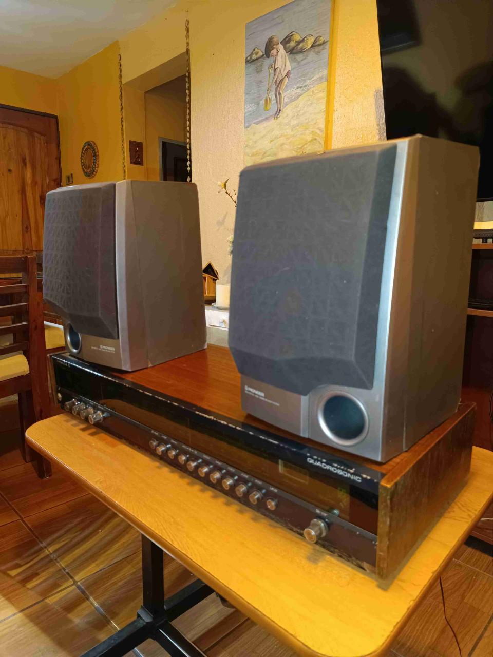 Equipo Sabba  Quadrosonic + parlantes Technics - miniatura 1