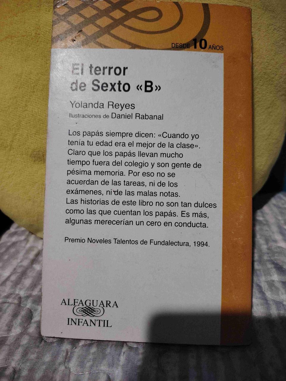 Libro infantil 'El terror de Sexto B' - miniatura 2