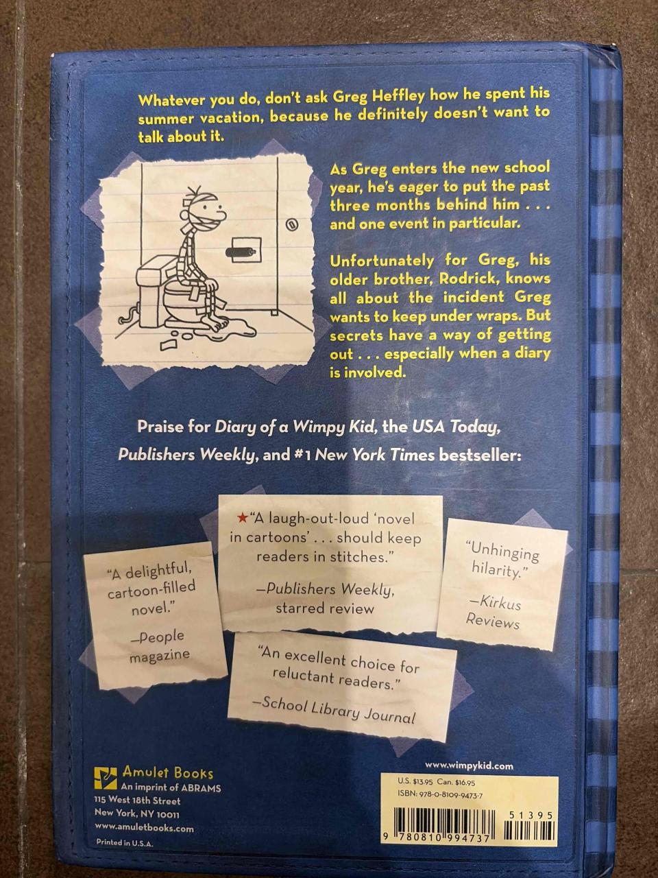 Libro Diary of a Wimpy Kid - miniatura 2