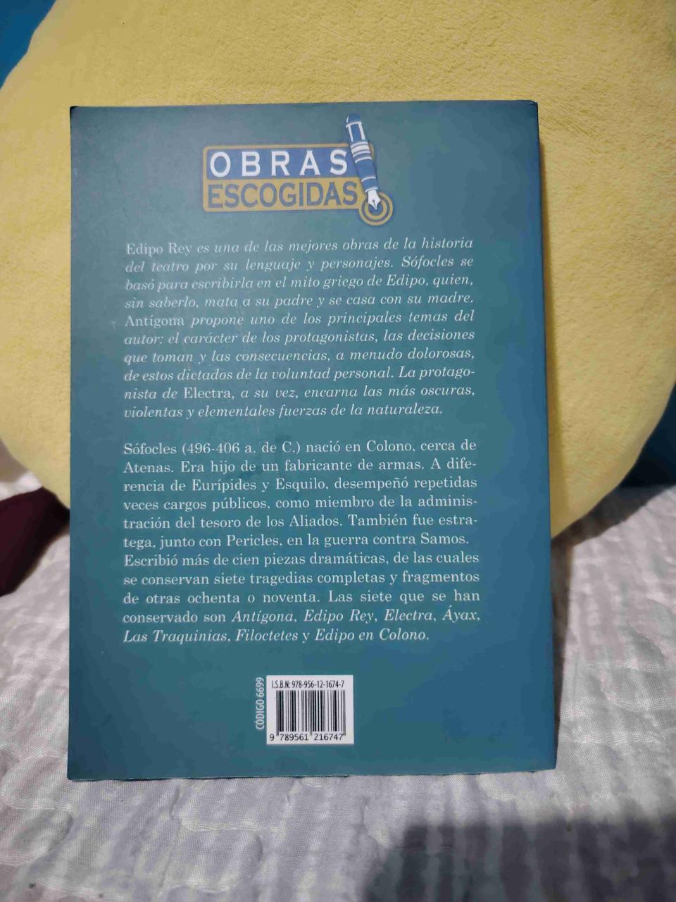 Libro Edipo Rey, Antígona, Electra - miniatura 2