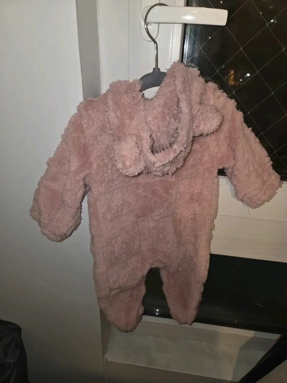 Pijama entero peludo rosa - miniatura 3