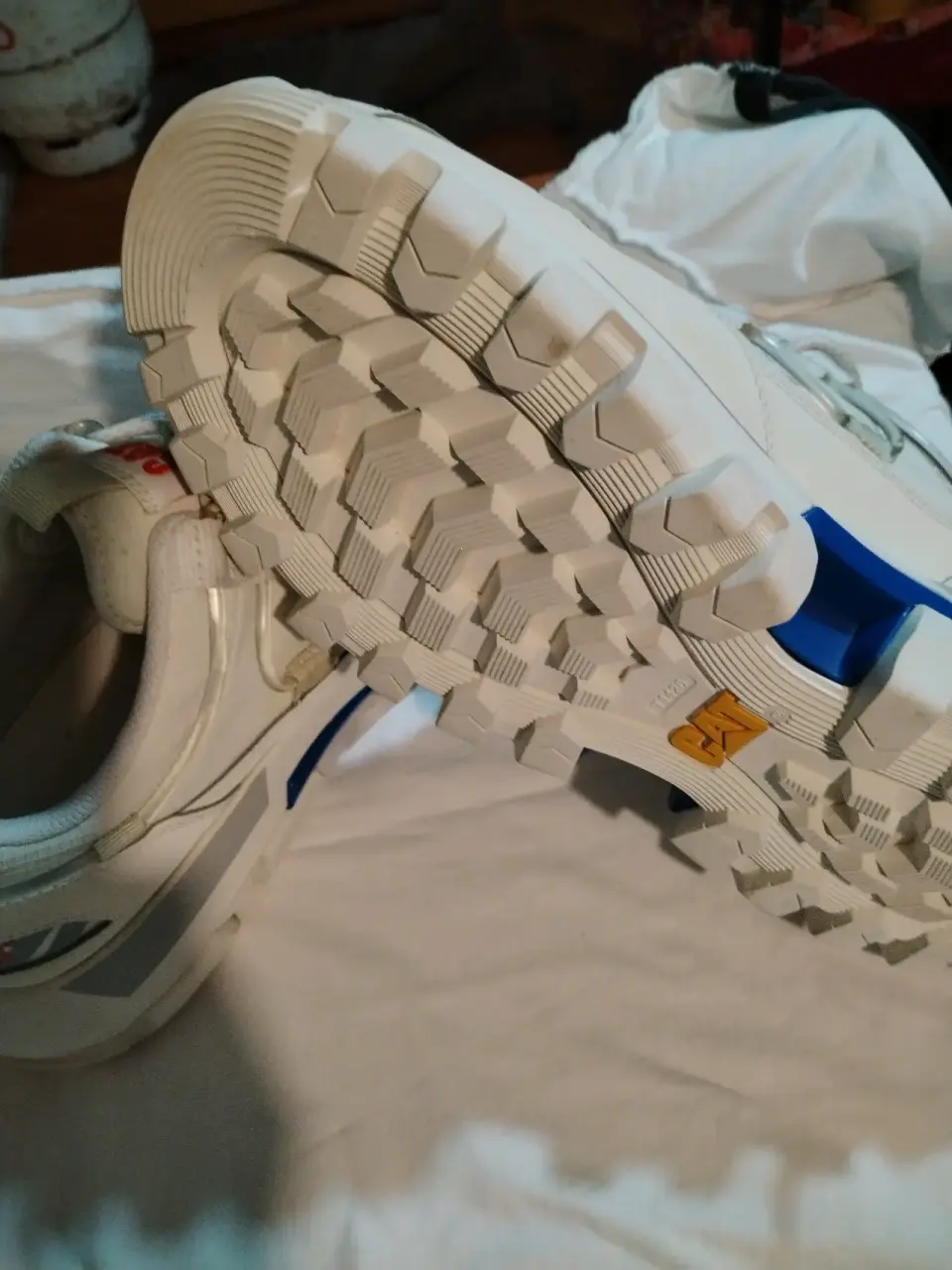 Zapatillas deportivas CAT blancas - miniatura 4