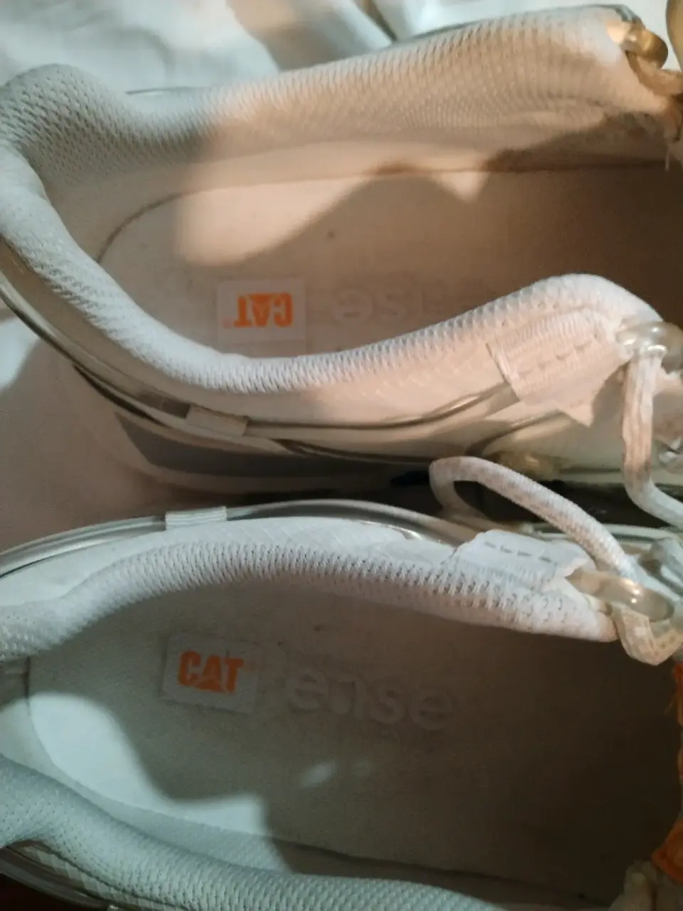 Zapatillas deportivas CAT blancas - miniatura 5