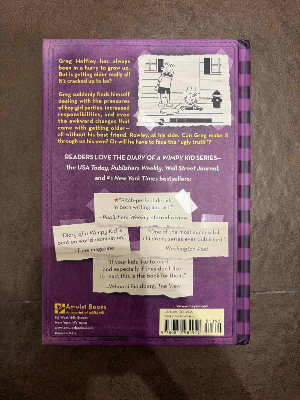 Libro 'Diary of a Wimpy Kid' the ugly truth - miniatura 2
