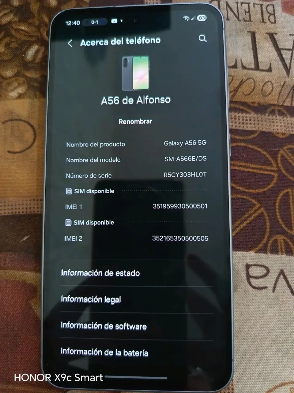Samsung galaxy A56 g - miniatura 5