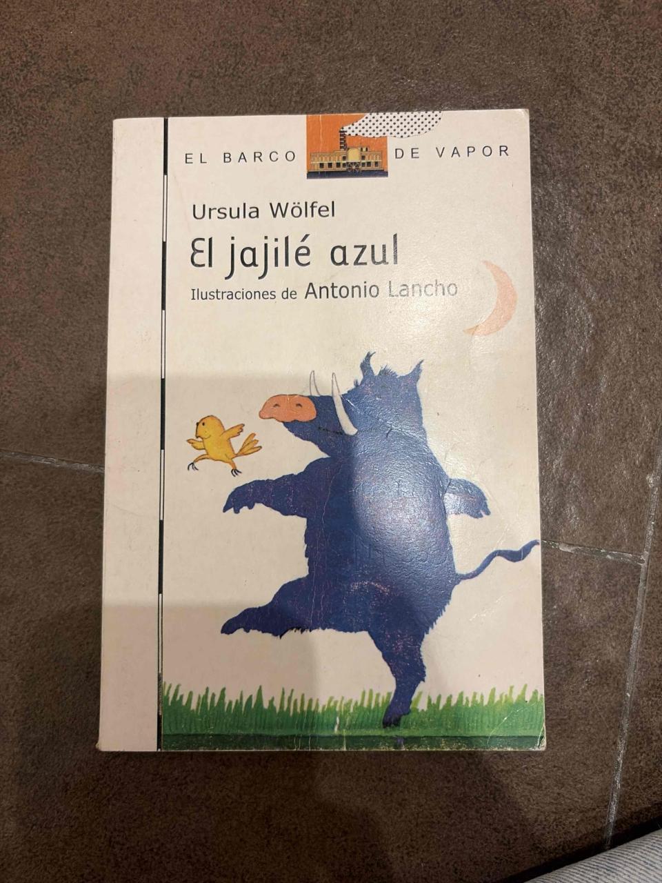 Libro 'El jajílé azul' - miniatura 1