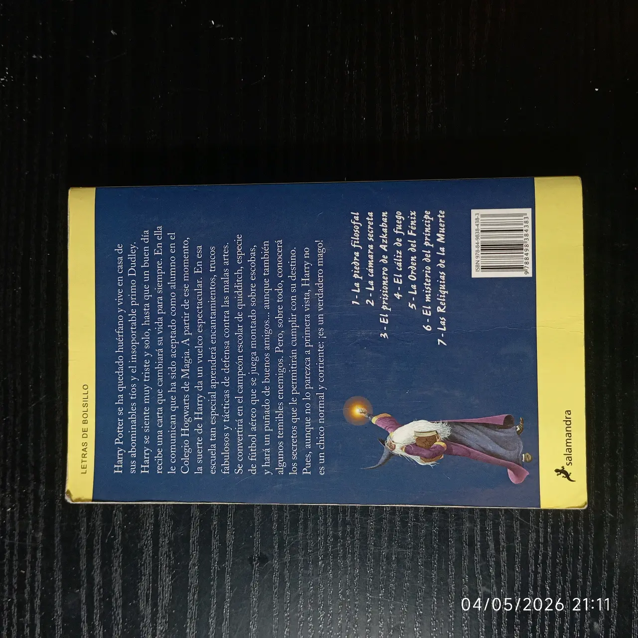 Libro Harry Potter y la piedra filosofal - miniatura 3