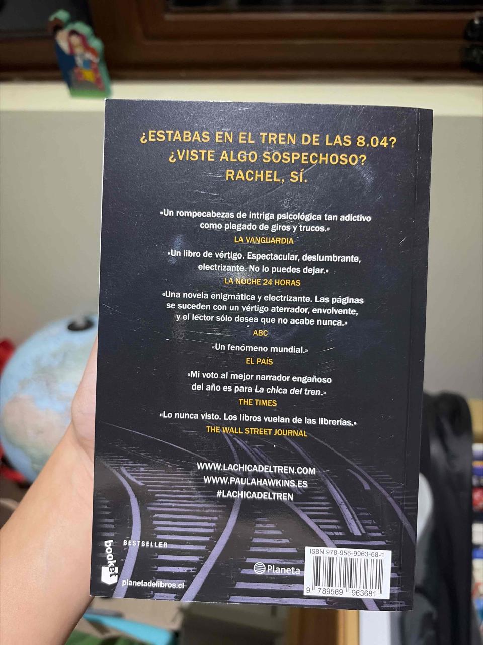 Libro 'La chica del tren' de Paula Hawkins - miniatura 2