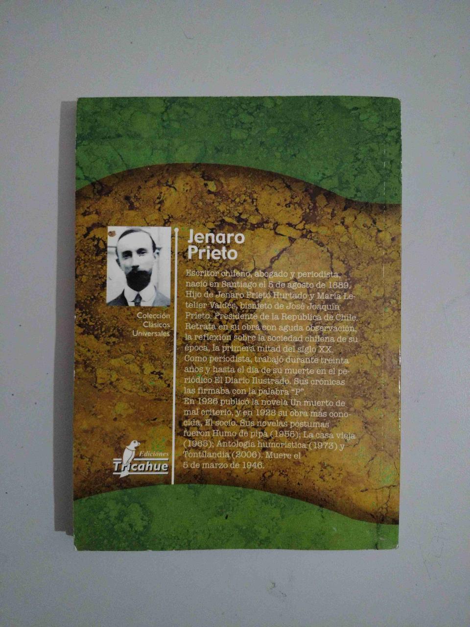 Libro El Socio de Jenaro Prieto - miniatura 2