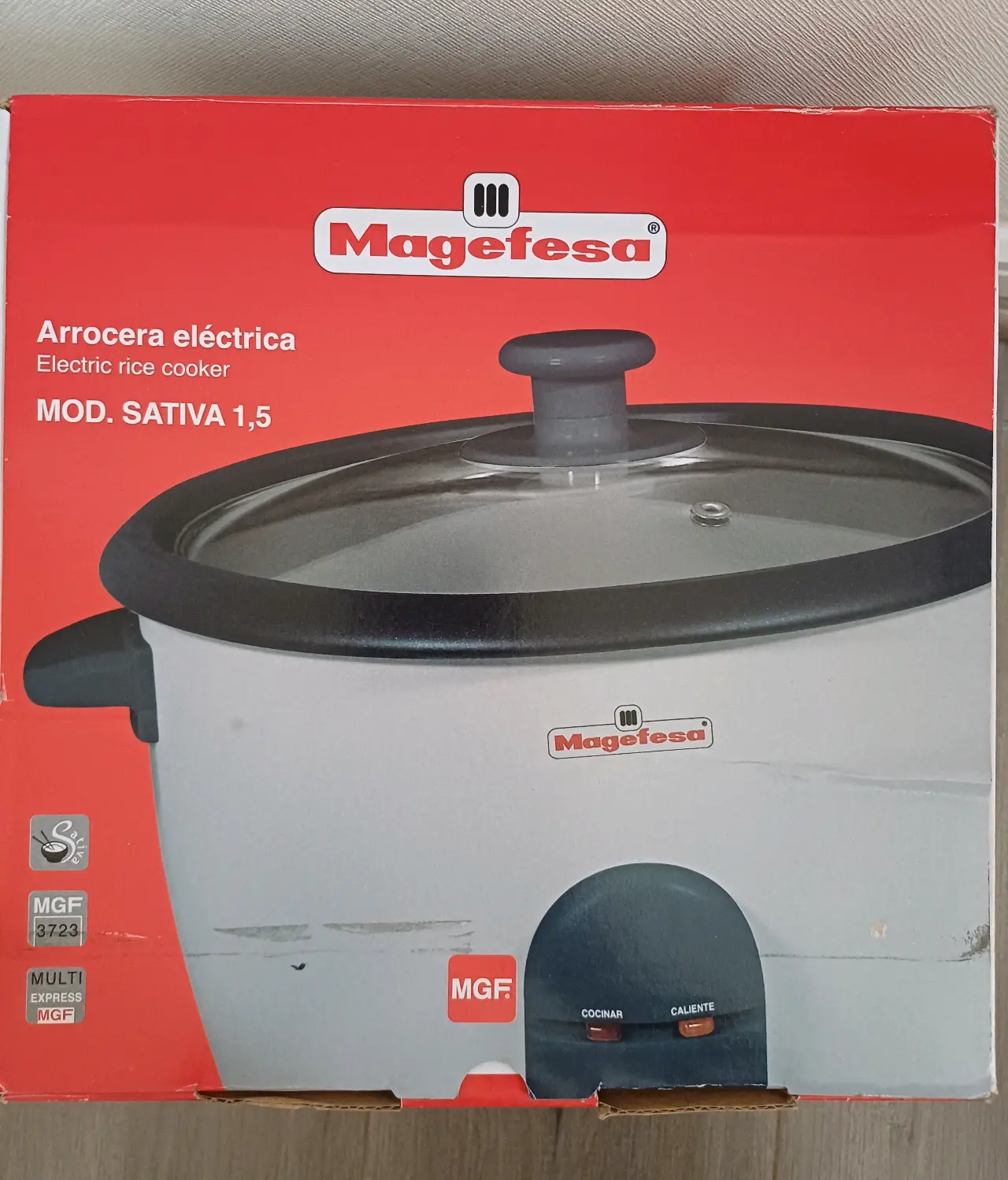 Arrocera eléctrica Magefesa 1.5L - miniatura 2