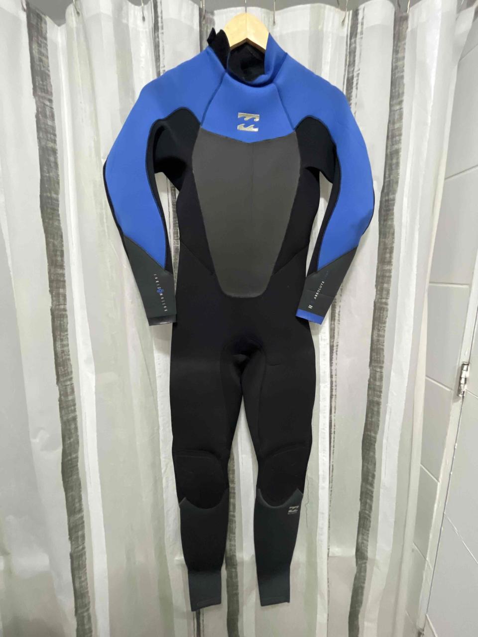 Traje de neopreno hombre azul y negro - miniatura 1