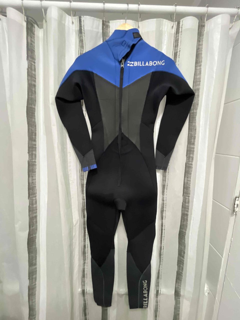 Traje de neopreno hombre azul y negro - miniatura 2